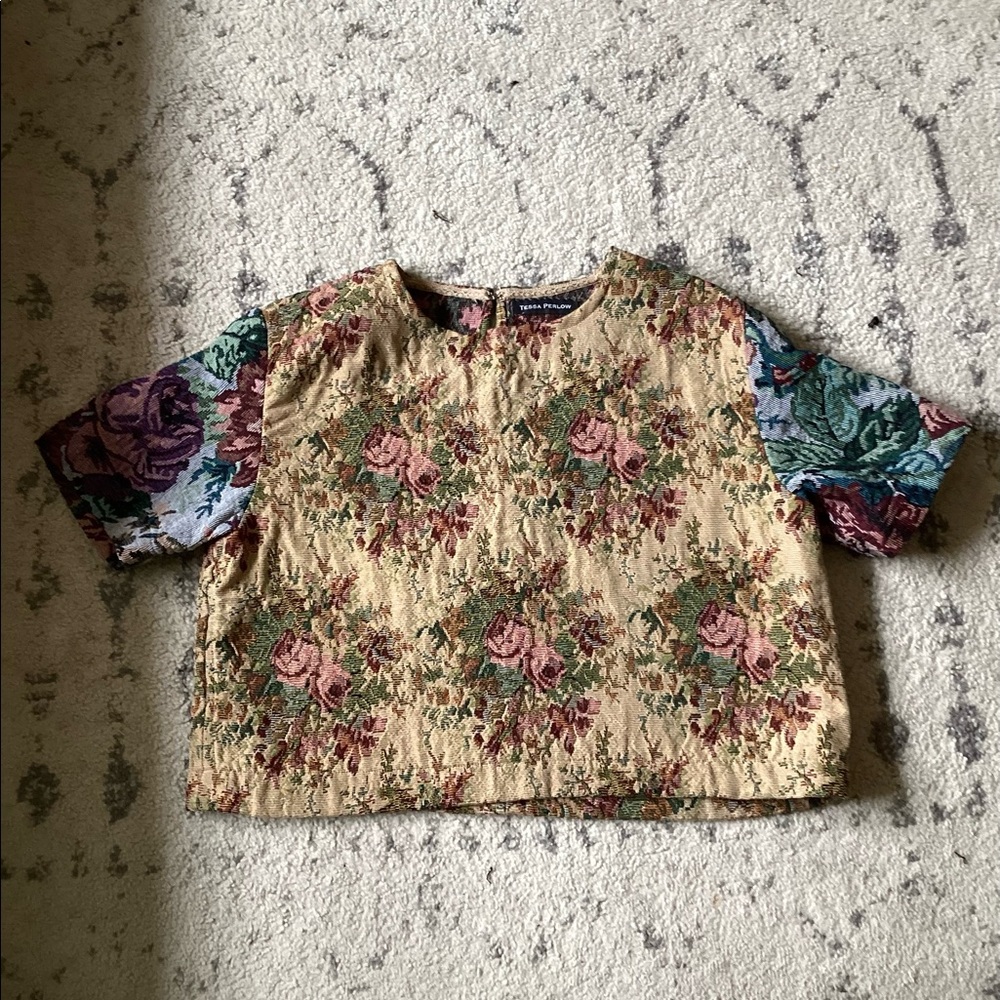 Boxy shirt made by Tessa perlow